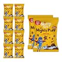 Slurrp Farm Healthy Snacks for Kids | Mighty Puff Choco Ragi | Not Fried, No Maida | Ragi Snack for School Tiffin and Travel-Friendly | 10 X 20g Each