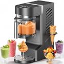 Slushie Machine for Home, Ice Cream Maker, 30OZ Capacity, Gray