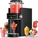 Slushie Machine for Home, Ice Cream Maker, 40OZ Capacity, Black