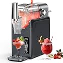 Slushie Machine No Ice Needed 88oz, Slushy Machine for Home with LED Display and 5 Preset Modes, Auto-Clean, Frozen Drink Maker Perfect for Margarita,Frappés, Cocktail Smoothie, Milkshake and More