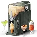 Slushie Machine, No Ice Needed Slushy Maker for Home, Real-Time Temp Display, Frozen Drink Maker with 6 Preset Programs for Ice Cream, Frappés, Milk Shake and More, Grey, 1 Pack+3Modes