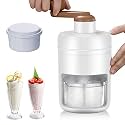 Slushie Machine, Shaved Ice Machine Snow Cone Machine Shaved Ice Machine - BPA Free with Free Ice Cube Trays, Portable Ice Crusher and