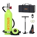 SMACO S400 Mini Scuba Tank, 1L Portable Diving Lung Air Tank