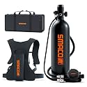SMACO S700 Plus Mini Scuba Tank, 1.9L Portable Diving Lung Air Tank