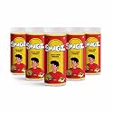 SMAGZ Lemon Chilli Roasted Flavoured Peanut, Healthy Namkeen and Snacks, Ready to Eat, Pack of 5, 750G (150GX5)