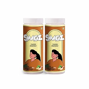 smagz masala roasted flavoured peanut healthy namkeen and snacks ready to eat pack of 2 300g 150gx2