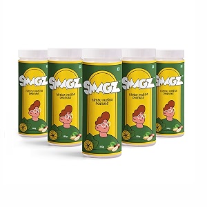 smagz nimbu pudina lemon mint roasted flavoured peanut healthy namkeen and snacks ready to eat pack of 5 750g 150gx5