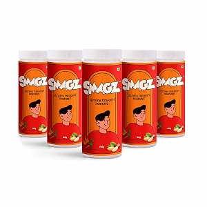 smagz sizzling tandoori roasted flavoured peanut healthy namkeen and snacks ready to eat pack of 5 750g 150gx5