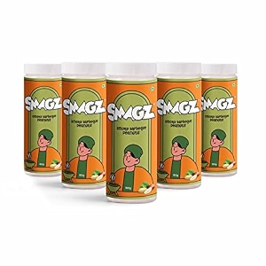 smagz smoky barbeque roasted flavoured peanut healthy namkeen and snacks ready to eat pack of 5 750g 150gx5