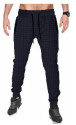 SMAKAT Checkered Men Dark Green Track Pants