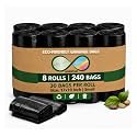 Small Black Garbage Bags 17x19 Inch Trash