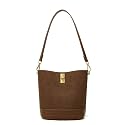 Small Bucket Bag Bucket Purse for Women Shoulder Purse Crossbody Handbag Mini Faux Suede Hobo Bag