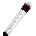 Small Concealer Brush Under Eye – Mini Tapered Kabuki Makeup Brush for Blending, Setting, Contour Eyeshadow, Powder, Cream Make Up, Vegan Synthetic
