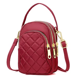Small Crossbody Phone Bag for Women Quilted