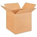 Small Cube Moving &amp; Shipping Boxes 7 x 7 x 7 inches (5-Pack) - Extra Strength 200 lb vs Regular - Corrugated Moving Boxes for USPS/UPS/FEDEX - Packing Box - Box for Shipping by IDL Packaging