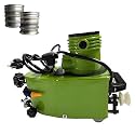 Small Glass Edger Machine, 850W Handheld Glass Beveling Machine, 8000RPM for Glass/Acrylic/Ceramic, Includes 10 Diamond Wheels, Low Noise Operation, Grinding1-3m/min(Green)