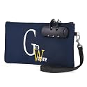 Small Money Bag with Lock Portable Cash Bag Travel Safe，Blue：Small