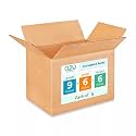 Small Moving &amp; Shipping Boxes 9 x 6 x 6 inches (5-Pack) - Extra Strength 200 lb vs Regular - Corrugated Boxes for Packaging for USPS/UPS/FEDEX - Cardboard Box Small by IDL Packaging