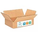 Small Moving &amp; Shipping Boxes 9x6x2 inches (10-Pack) - Extra Strength 200 lb vs Regular - Corrugated Cardboard Boxes for USPS/UPS/FEDEX - Packaging Box - Small Shipping Box by IDL Packaging