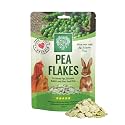 Small Pet Select Pea Flakes Treats for Rabbits &amp; Guinea Pigs, 1 lb