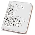 KITEVIUN Small RFID Wallet Women Ultra Thin Slim Womens Wallet Mini Compact Bifold Pocket Ladies Wallets for Women WHITE