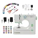 Small Sewing Machine for Beginners, Portable sewing Kit for Light Fabrics