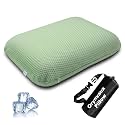 Small Travel Pillow, Portable Foldable Memory Foam Camping Pillow