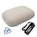 Small Travel Pillow, Portable Foldable Memory Foam Camping Pillow