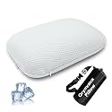 Small Travel Pillow, Portable Foldable Memory Foam Camping Pillow