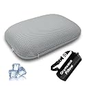 Small Travel Pillow, Portable Foldable Memory Foam Camping Pillow