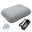 Small Travel Pillow, Portable Foldable Memory Foam Camping Pillow