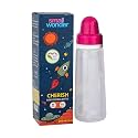 Small Wonder Baby Feeding Bottle Slim Neck Cherish 250 ml Pack of 1, with Anti Colic Nipple, New Born/Infants/Toddler Upto 3 Years, BPA Free, Pink Colour