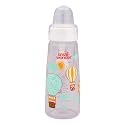 Small Wonder Baby Feeding Bottle Slim Neck Natural 250 ml Pack of 1, Ballon Print, with Anti Colic Nipple with Feeding Spoon, New Born/Infants/Toddler Upto 3 Years, BPA Free, White Colour