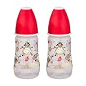 Small Wonder Baby Feeding Bottle Candy (Red, 125ML - Pack of 2)
