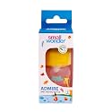 Small Wonder Baby Feeding Bottle Slim Neck Admire 60 ml Pack of 1, Animal Print, with Anti Colic Nipple with Feeding Spoon, New Born/Infants/Toddler Upto 3 Years, BPA Free, Yellow Colour