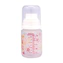 Small Wonder Baby Feeding Bottle Slim Neck Pure 125 ml Pack of 2, Animal Print, with Anti Colic Nipple, New Born/Infants/Toddler Upto 3 Years, BPA Free, White Colour
