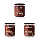 SMALLBATCH Bean Infused Crispy Chilli Oil, Made with Fresh Ingredients, Perfect Condiment &amp; Works as a Dip, Spread, Marinade, Saute, Stir-fry &amp; Finishing Sauce, Pack of 3, 180 g, Pure Veg