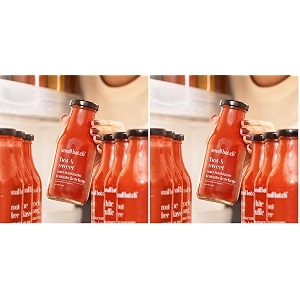 smallbatch hot amp sweet san marzano tomato ketchupgourmet condimentspread dipmarinaterefined sugar-freesweetened with organic jaggerypizzasamosas spaghettipreservative free 100 vegan- 350g