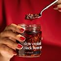 SMALLBATCH Slow Cooked Black Bean Sauce, Gourmet Condiment, Made with Fresh ingredients, Toast, Dip, Spread, Saute, Chips, Crackers, Noodles, Chicken, Tofu, Preservative Free, 100% Vegan - 200 gms