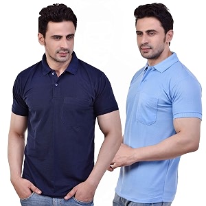 SMAN Mens Polo T-Shirt Regular Fit Half