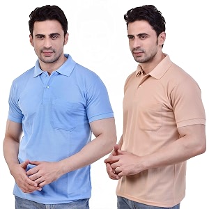 SMAN Mens Polo T-Shirt Regular Fit Half