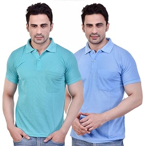 SMAN Mens Polo T-Shirt Regular Fit Half