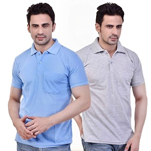 SMAN Mens Polo T-Shirt Regular Fit Half