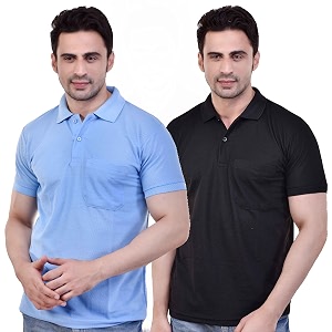 SMAN Mens Polo T-Shirt Regular Fit Half