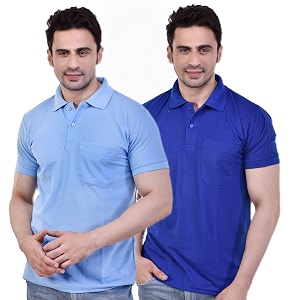 SMAN Mens Polo T-Shirt Regular Fit Half