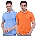 SMAN Men39s Polo T-Shirt Regular Fit Half