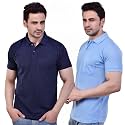 SMAN Men39s Polo T-Shirt Regular Fit Half