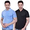 SMAN Men39s Polo T-Shirt Regular Fit Half