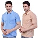 SMAN Men39s Polo T-Shirt Regular Fit Half