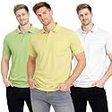 SMAN Polo Neck T-Shirt Pack of 3